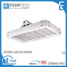 Alta potência LED 210W comercial LED luminária